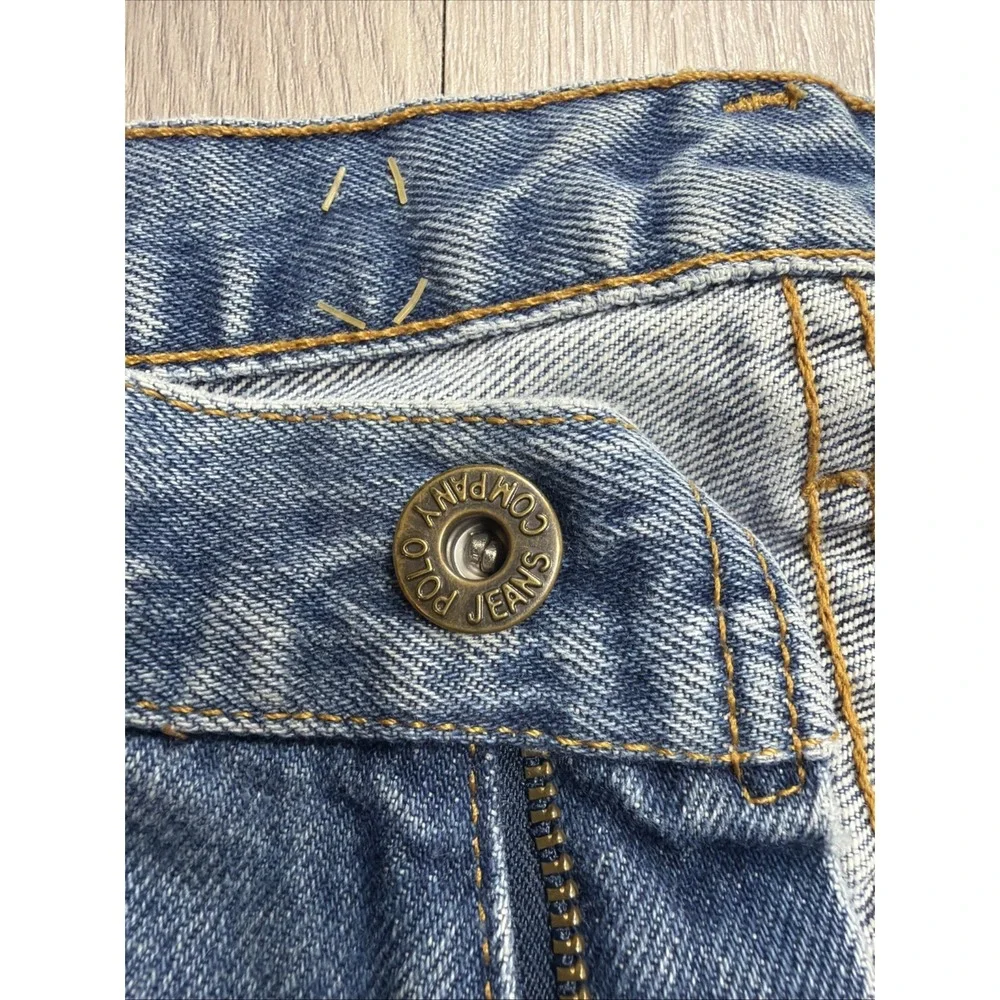 Vintage 90's Polo Ralph Lauren Jeans Men's Size 33 33x30 Light Wash Easy Relaxed